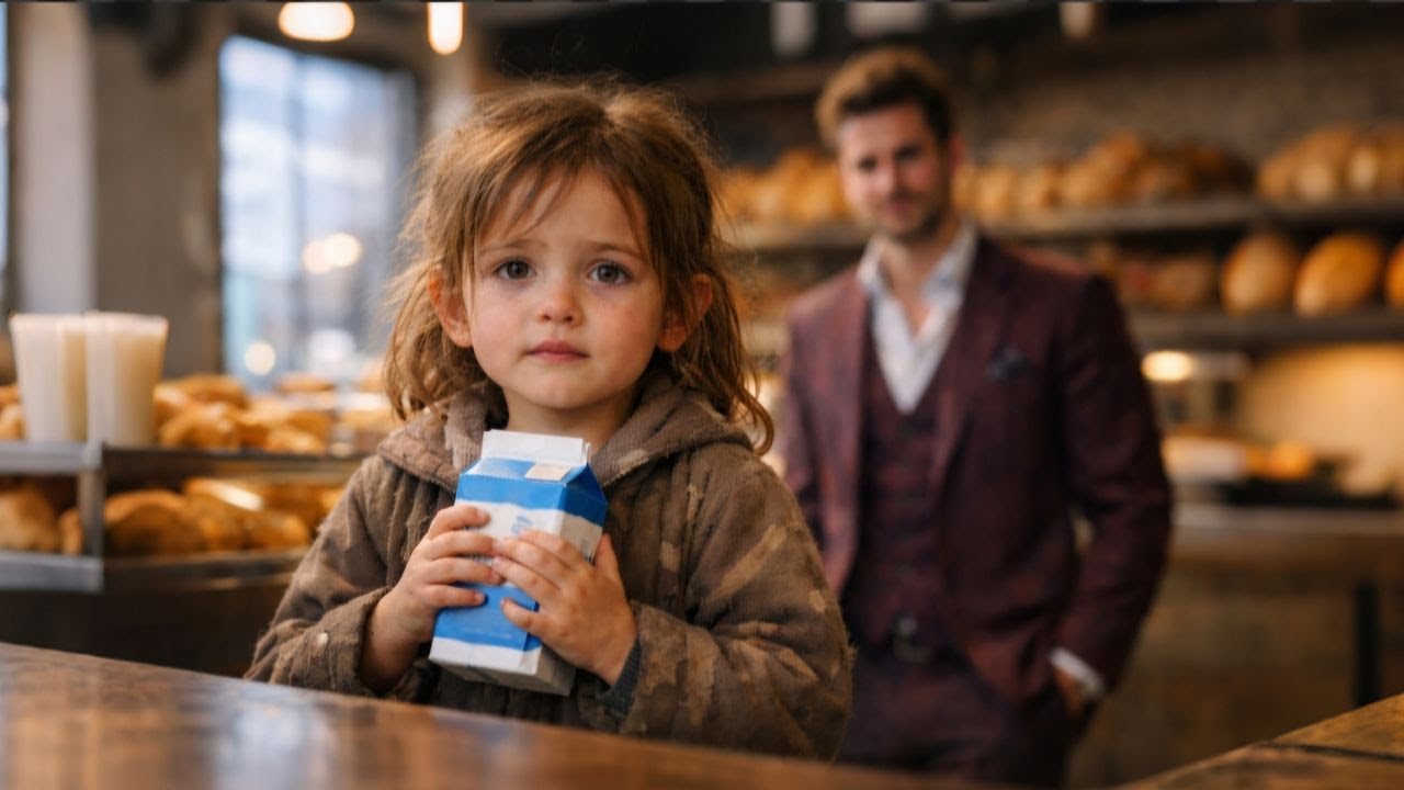 Pobre Garotinha Pede Para Pagar o Leite Depois. Mas o Que o Milionário Faz em Seguida Chocou a Todos