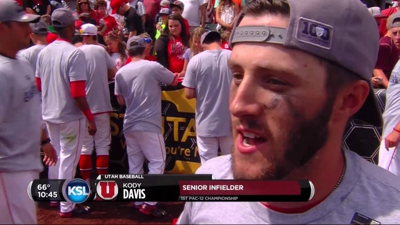 Utah baseball wins 2016 Pac12 Championship YouTube