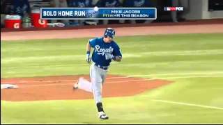 KC@MIN: Jacobs hits a solo shot to right