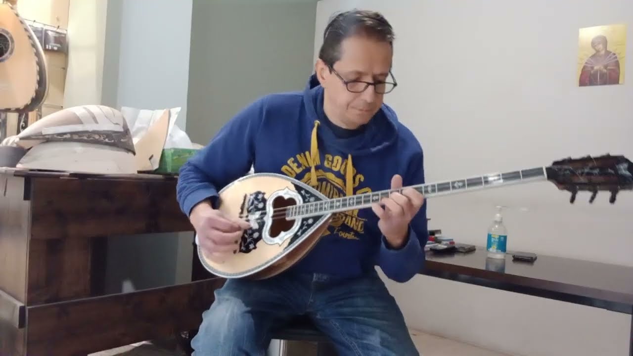 Τρίχορδο μπουζούκι Προνομιακή τιμή 900 ευρώ παρουσίαση #handmade #instruments #bouzouki 