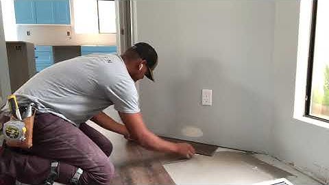How to Cut Odd Angles on LVP Flooring. (Subscribe so I can keep making videos like this one!)
