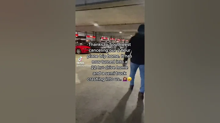 Thanks to @Southwest Airlines for ruining everyone's holiday. Not cool. #CapCut #southwestairlines