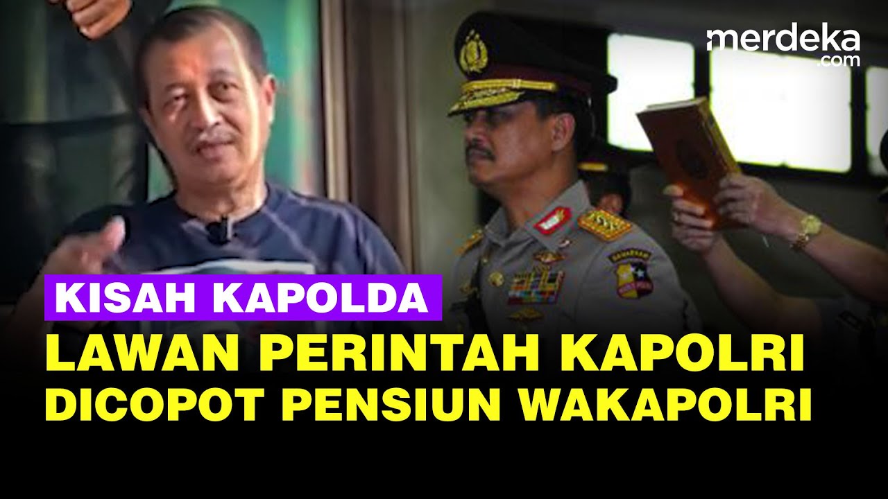 Keberanian Kapolda Lawan Perintah Kapolri Berujung Dicopot, Pensiun Bintang Tiga