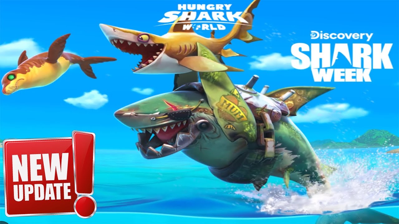 Hungry Shark World - 2020 - New Update - NEW VIP SHARK UNLOCKED - All 33  Sharks Unlocked 