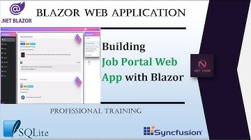 Job Portal Magic: Crafting a Blazor Web App with SQLite & Syncfusion Components! 🌐💼