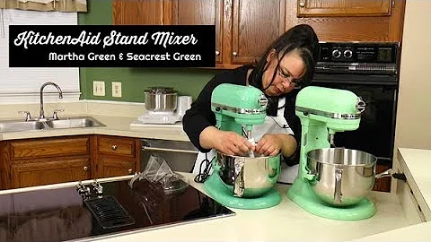 KitchenAid Stand Mixer Martha Green & Seacrest Gre...