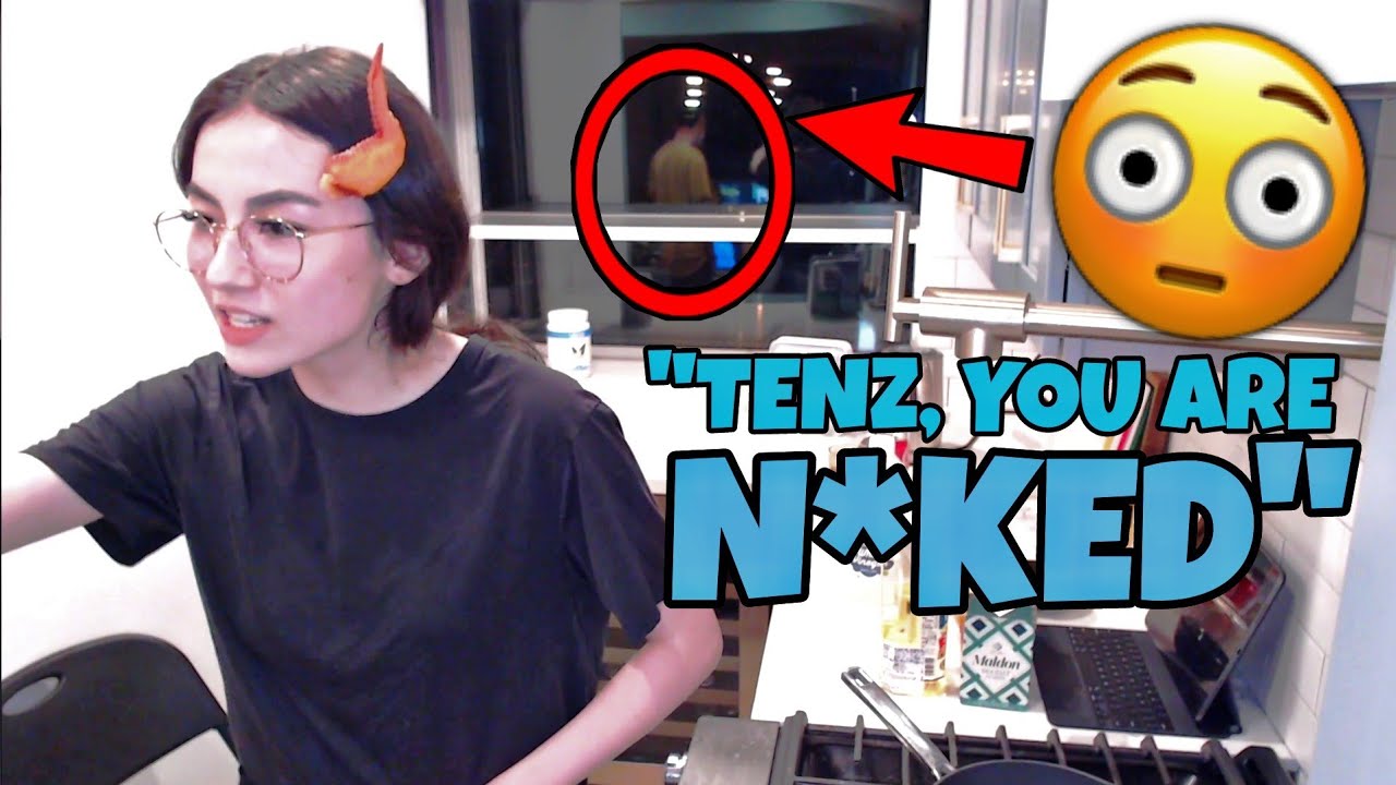 TenZ Flashes Himself LIVE On Kyedae's Stream - YouTube