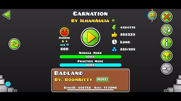( CARNATION ) 100% By ILHAMAULIA Hard level {6⭐️} ALL 3 Coins
