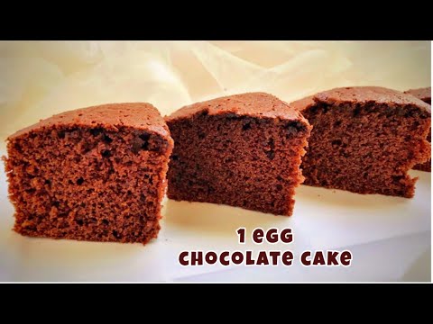 1 EGG CHOCOLATE CAKE / SUPER SOFT AND DELICIOUS CHOCOLATE CAKE / MAGIC OUT OF HANDS