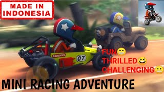 Mini Racing Adventure Indonesia Android Mobile Games. Fun Gameplay Review. screenshot 5