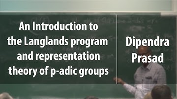 An Introduction to the Langlands program and representation theory of p-adic groups