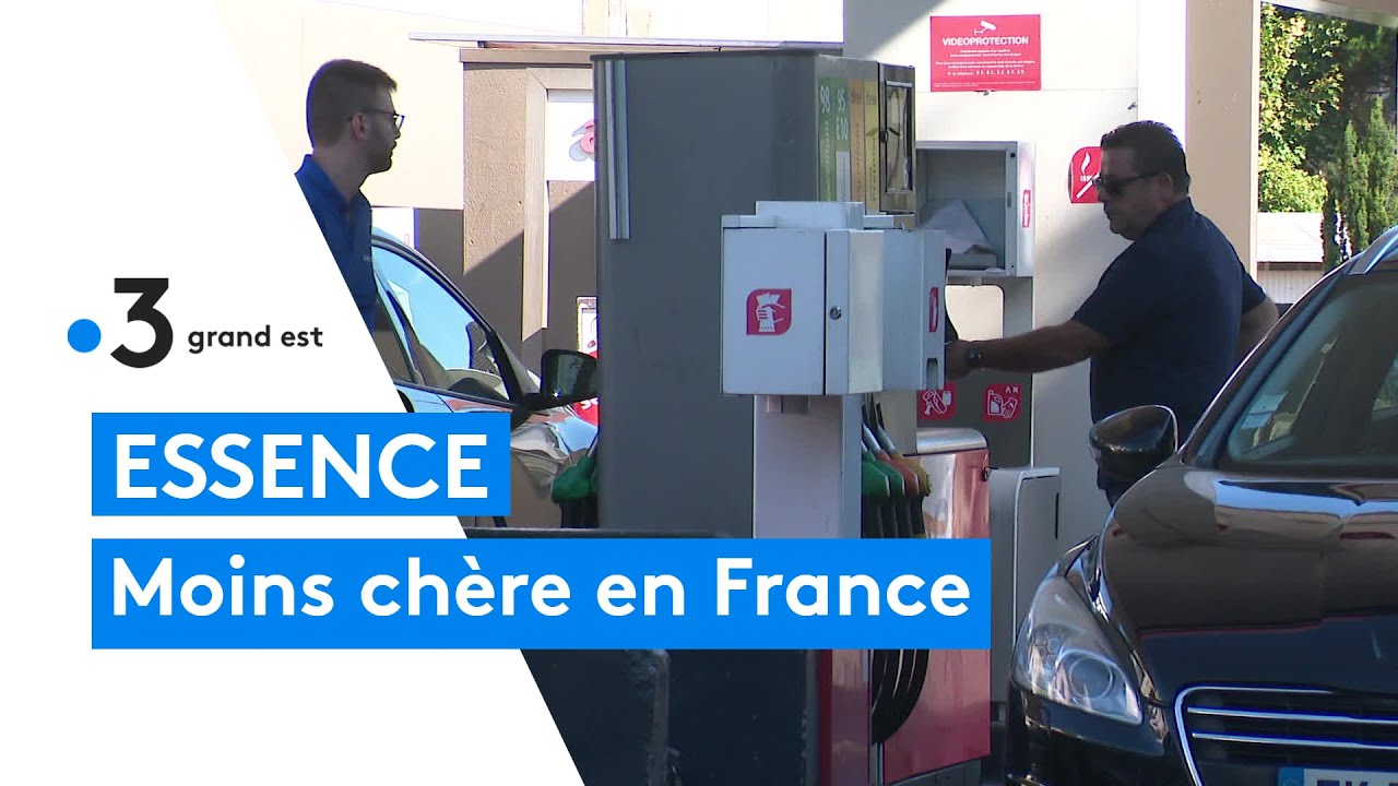 Le prix de l'essence moins cher en France qu'au Luxembourg