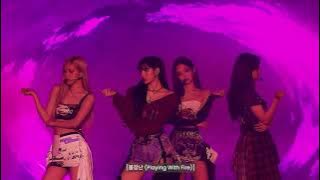 (HD) BLACKPINK - PLAYING WITH FIRE (Live Comeback 2021 Concert THE SHOW)