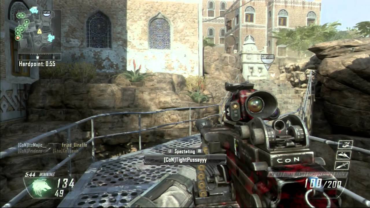 .CGO 4v4 Black Ops 2 HP Vs. Team illiCit