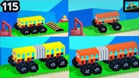 Fancade drive mad | Mpm buses 1 complete all new levels gameplay | Android ios game | @TheRedDude