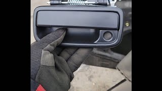 2002 Toyota Tacoma Exterior Door Handle Replacement How To DIY