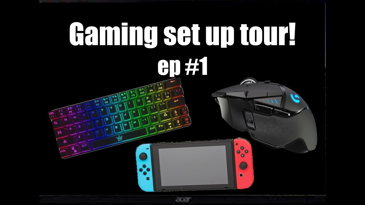 Gaming Set Up Tour / Yearly Review Ep.1 - YouTube