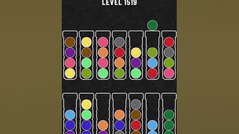 【Ball Sort Puzzle】Level.1519