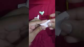 DIY easy heart ️ with paper #artist #aesthetic #art #artwork #abstract #cute #shortvideo #shorts
