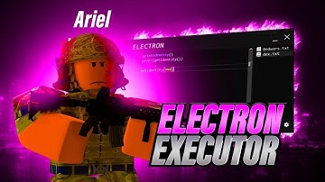 Roblox x Electron Script [Download] - Electron Exploit [Menu] | NEW Electron Executor [Free 2025]