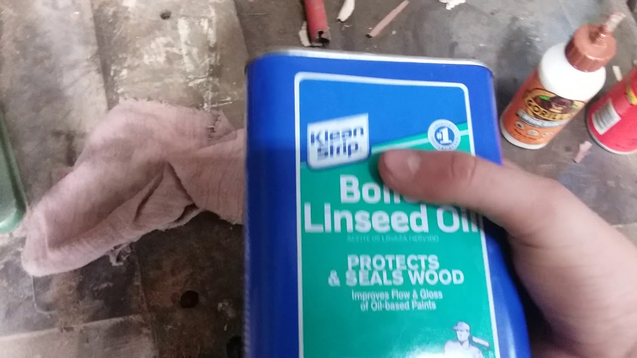 I got some Boiled Linseed Oil YouTube