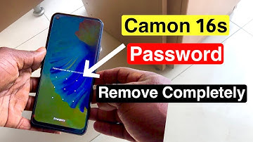 Tecno Camon 16s hard reset || YouGtech