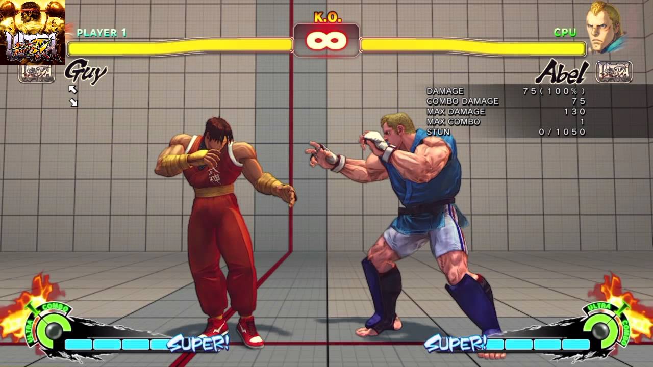 Usf4 ウル４ Guy ガイ アベル対策 4 前蹴り後の選択肢 Youtube