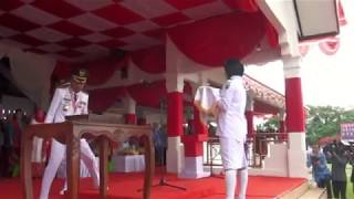 PASKIBRAKA LUWU 2017 PENGIBARAN BENDERA MERAH PUTIH