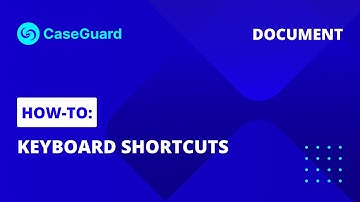 Fast and Efficient way to redact documents using these simple Keyboard Shortcuts | CaseGuard Studio