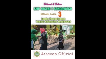 juara 3 lomba perpustakaan 2022 - SMP NEGERI 7 BONDOWOSO