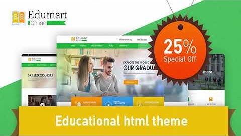 Edumart - Education Template | Themeforest Website Templates and Themes