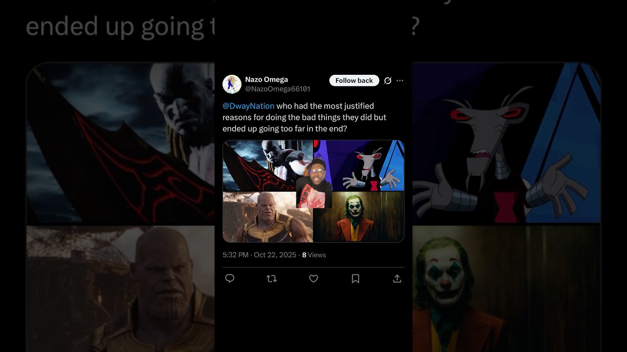 Кто имеет больше всего оснований быть плохим? 