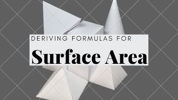 Math 10C:  Deriving Formulas for Surface Area