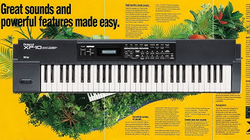Roland XP-10 Demo Songs (ROM Play)