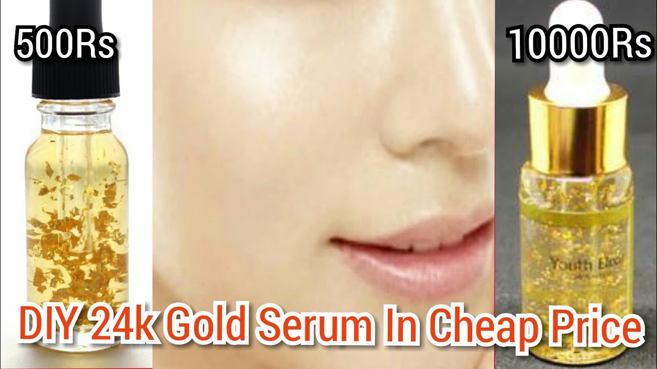 How To Make 24K Gold Serum At Home For Glowing And Youthful Skin