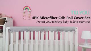 Baby Crib Rail Cover