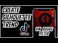 How To Create the Silhouette Challenge Video on Tiktok | Vin Rouge Trend 2021