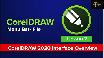 Lesson 2 – CorelDRAW 2020 Interface Overview