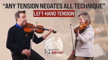 RELAX! Simple Exercises to RELEASE LEFT-HAND TENSION & Improve Your VIOLA TECHNIQUE