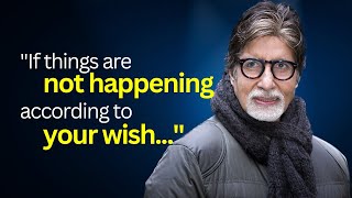 Amitabh Bachchan’s Life Advice Will Change Your Future — English Speech (MUST WATCH) by MotivationalVideos 5,779 views 1 year ago 1 minute, 54 seconds