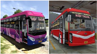 Bussid - Share Skin Thaco Mobihome 2019 & Kia Granbird 34P Nhà Xe Hiệp Thành.
