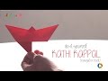 How to make kathi kappal  kids craft paper boat with sword fin