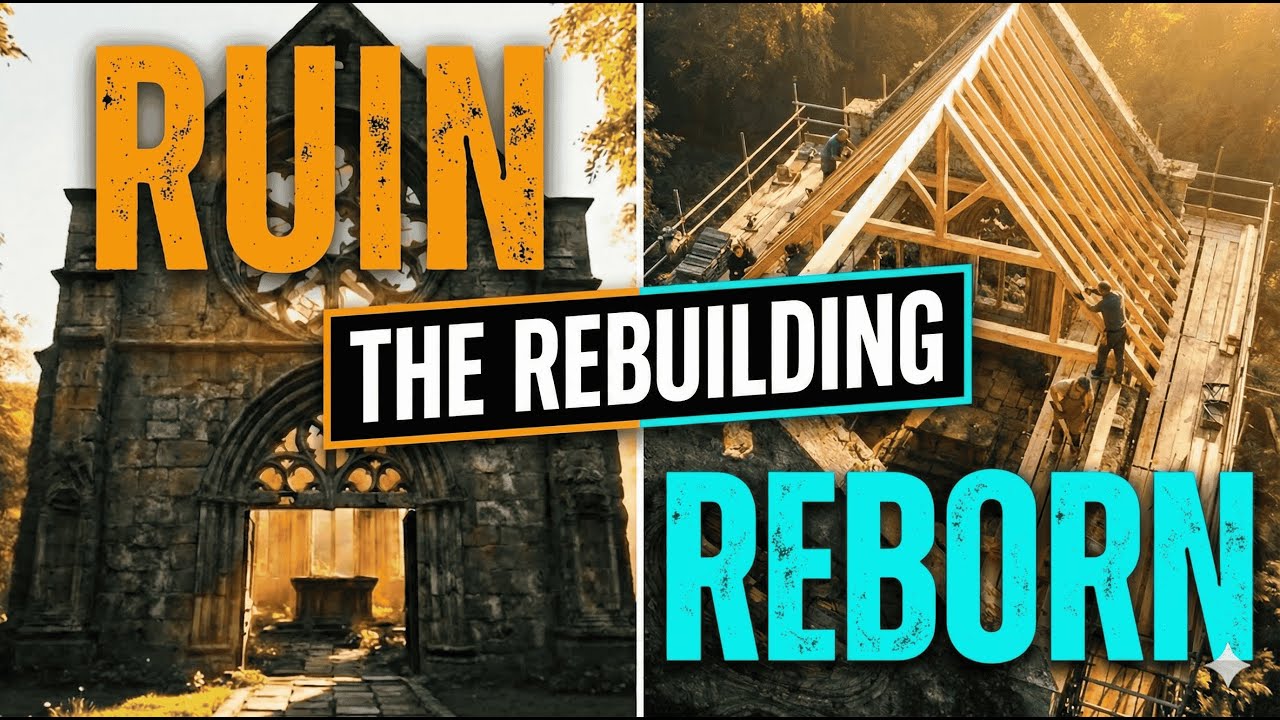 This Ruined Church Was Rebuilt Into Something Incredible | 