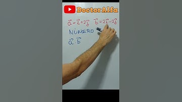 Producto escalar de 2 vectores #shorts #1minutitodemates