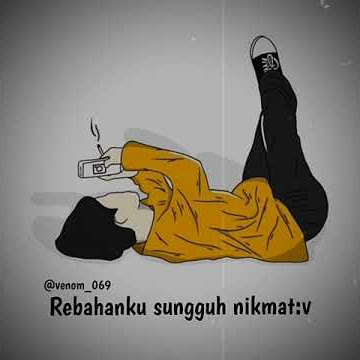Story wa keren || rebahan sungguh nikmat 😋