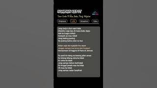 JANG LANJUT CHAT NANTI LABA || Lagu Timur Viral #lyrics #liriklagu #shorts‎