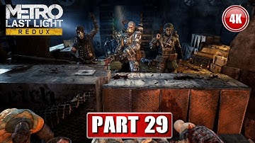 METRO LAST LIGHT REDUX - REICH Walkthrough 4K PC Gameplay Ultra settings
