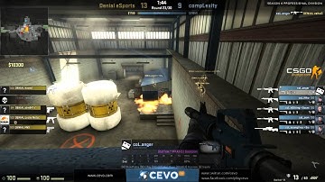 CEVO-Pro CS:GO Season 4: CompLexity vs. Denial - Week 3:2 on de_nuke