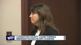Livingston Co. Judge Theresa Brennan being charged with three felonies