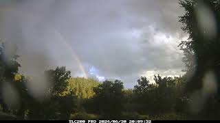 Crazy convective clouds time-lapse 06/30/2024